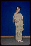 Dancer Louellen Sibley during a Metropolitan Opera tour of Madama Butterfly