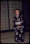 Child performer during a Metropolitan Opera tour of Madama Butterfly
