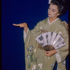 Dancer Louellen Sibley during a Metropolitan Opera tour of Madama Butterfly