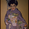 Chorus soprano Frederica Fondo during a Metropolitan Opera tour of Madama Butterfly