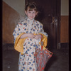 Child performer during a Metropolitan Opera tour of Madama Butterfly