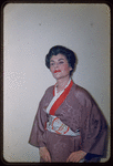 Margaret Roggero during a Metropolitan Opera tour of Madama Butterfly