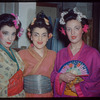 Chorus members during a Metropolitan Opera tour of Madama Butterfly