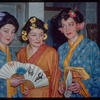 Chorus members during a Metropolitan Opera tour of Madama Butterfly
