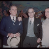 John Brownlee, conductor Max Rudolf, and Charles Kullman during a Metropolitan Opera tour of Madama Butterfly