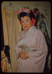 Dorothy Kirsten during a Metropolitan Opera tour of Madama Butterfly