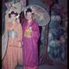 Chorus members during a Metropolitan Opera tour of Madama Butterfly