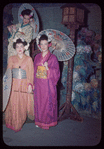 Chorus members during a Metropolitan Opera tour of Madama Butterfly