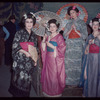 Chorus members during a Metropolitan Opera tour of Madama Butterfly