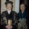 George Cehanovsky and Alessio De Paolis during a Metropolitan Opera tour of Madama Butterfly