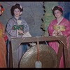 Chorus members during a Metropolitan Opera tour of Madama Butterfly