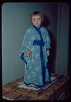 Child performer during a Metropolitan Opera tour of Madama Butterfly in Dallas