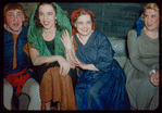 Chorus members during a Metropolitan Opera tour of Simon Boccanegra