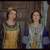Dancers Sylvia Dick and Leila Kantro during a Metropolitan Opera tour of Simon Boccanegra