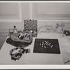 Toys made from scrap materials, probably on a Farm Security Administration project.