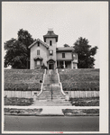 House in Baltimore, Maryland, at Baltimore Street and North Avenue.