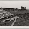 New England hurricane. Tobacco barn in Amherst, Massachusetts.