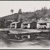 Miner's house at Scott's Run, West Virginia. Note sewerage system.