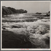 Rapids at Niagara Falls, New York.