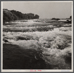 Rapids at Niagara Falls, New York.