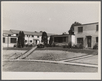 Houses nearing completion at Greenbelt, Maryland.