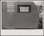 Washington, D.C. A demonstration of FSA (Farm Security Administration) trailers.