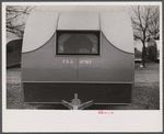 Washington, D.C. A demonstration of FSA (Farm Security Administration) trailers. Back of a trailer.