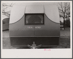Washington, D.C. A demonstration of FSA (Farm Security Administration) trailers. Back of a trailer.