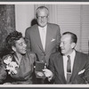 Althea Gibson receiving medal of honor from Robert F. Wagner