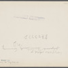 Copy of artist's sketch of proposed Bound Brook community. New Jersey.