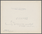 Copy of artist's sketch of proposed Bound Brook community. New Jersey.