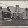 Completed Cumberland Homestead house being used as an office by the Homesteads, Crossville, Tennessee.
