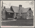 Completed Cumberland Homestead house being used as an office by the Homesteads, Crossville, Tennessee.