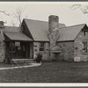 Completed Cumberland Homestead house being used as an office by the Homesteads, Crossville, Tennessee.