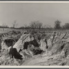 Erosion on Coalins Forest and Game Reservation between Cumberland and Tennessee Rivers in Kentucky.
