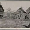 Group of houses at 9th and Galena Street. Milwaukee, Wisconsin.