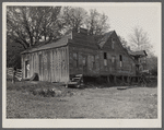 Old store and post office built when a timber industry flourished at Stone Hill, Missouri.