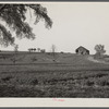 An Iowa farm scene. Fifteen miles north of Des Moines, Iowa.