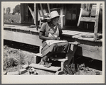 Negro woman sharecropper. Near West Memphis, Arkansas.