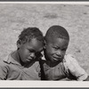 Children of Negro sharecropper. Near West Memphis, Arkansas.