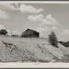 Erosion and an abandoned farm near Roanoke, Indiana.