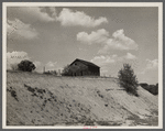 Erosion and an abandoned farm near Roanoke, Indiana.