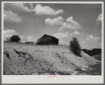 Erosion and an abandoned farm near Roanoke, Indiana.