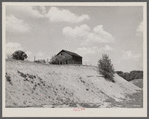 Erosion and an abandoned farm near Roanoke, Indiana.