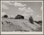 Erosion and an abandoned farm near Roanoke, Indiana.
