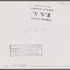 Corn crib of concrete blocks, capacity 7000 bushels, harvest of 140 acres. Central Illinois.