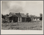 Poorer houses in the outskirts of Decatur, Indiana, where many of the homesteaders came from.