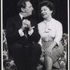 Ray Bolger and Eileen Herlie in the stage production All American