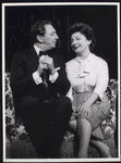 Ray Bolger and Eileen Herlie in the stage production All American