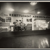 Resettlement Administration traveling exhibit at the Dallas exposition, Texas Centennial.